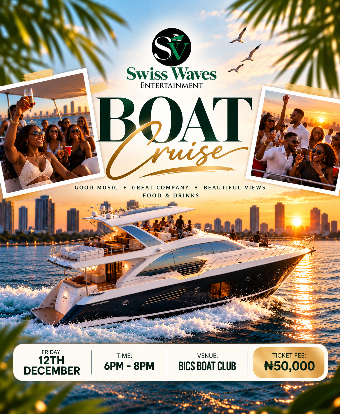 December Fiesta - Boat Cruise